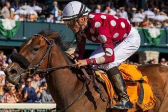 Rock Your World explodes at Keeneland
