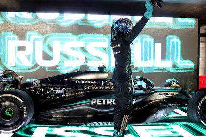 Russell is thrilled with a decisive Singapore Grand Prix victory