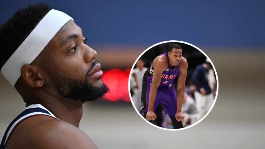 Scotty Burns ocks Bruce Brown for weak sales after complaining that the Raptors didn't let him carry the ball