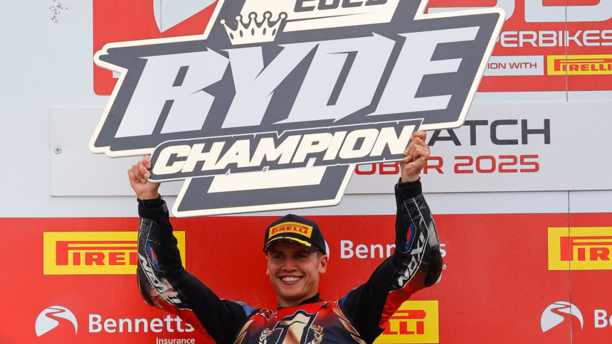 Second BSB title is 'just a big bonus' for Kyle Ryde