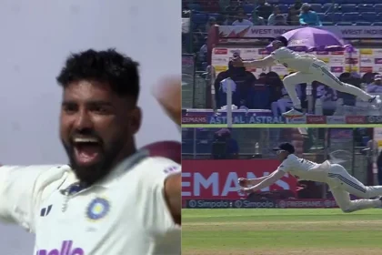 Shubman Gill Pulls Off Stunning Diving Catch To Dismiss Tagenarine Chanderpaul In IND Vs WI 2nd Test