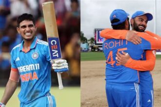 Shubman Gill Virat Kohli and Rohit Sharma