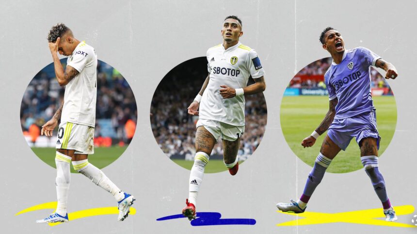 The Leeds star was the best signing since Raphinha but is now on loan time.