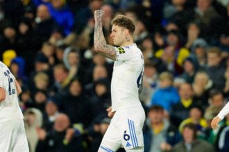 The Leeds star, who won 100% of his tackles, is already a force to be reckoned with.