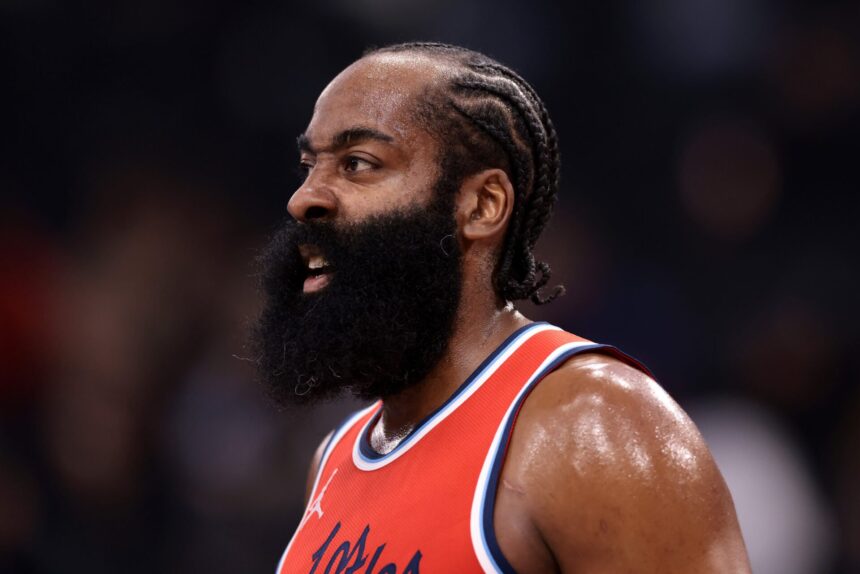 The moment James Harden enters La Clippers franchise history and snaps his own personal drought