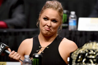 Ronda Rousey during UFC press conference