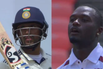 Watch Jayden Seales Brutally Sledges Dhruv Jurel India Star Floors Him With Ice Cold Smile In 1st Test