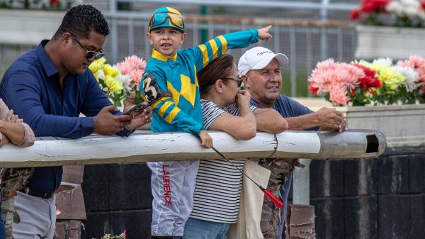 Which filly will move forward to win the Frisette Stakes?