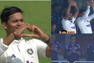 Yashasvi Jaiswal Ton Celebration 1