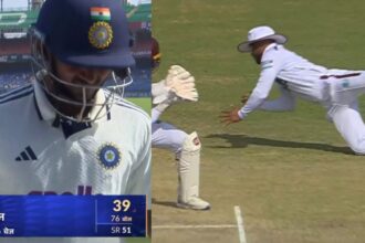 Shai Hope's one handed blinder ends Sai Sudharsan's long stay in the second innings