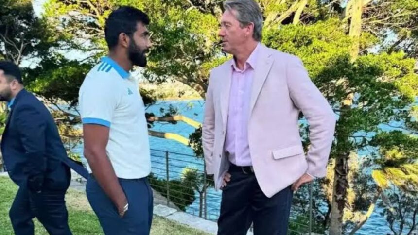 Glenn McGrath sides with Jasprit Bumrah on workload issues
