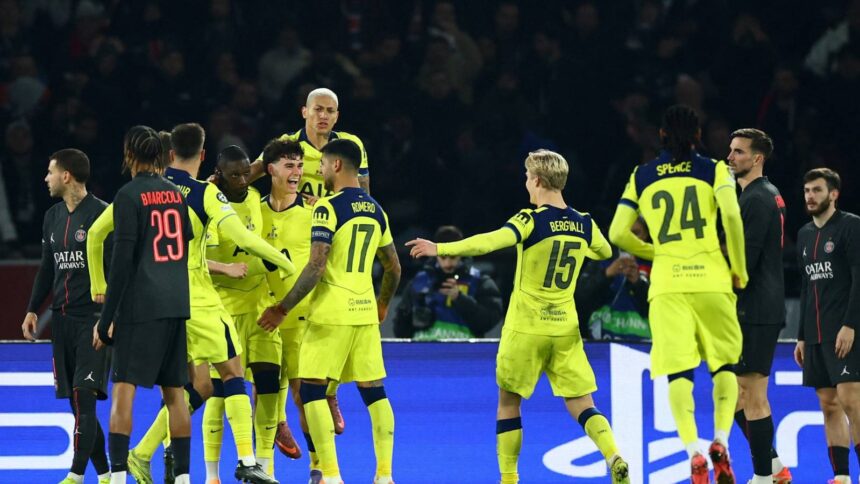 3/10 Spurs' mistakes led to the worst match between Spurs and PSG