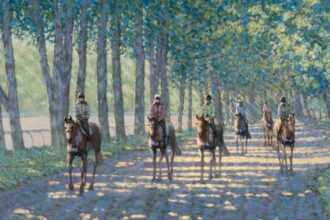 A sports art auction will be held to celebrate the beauty of thoroughbreds.