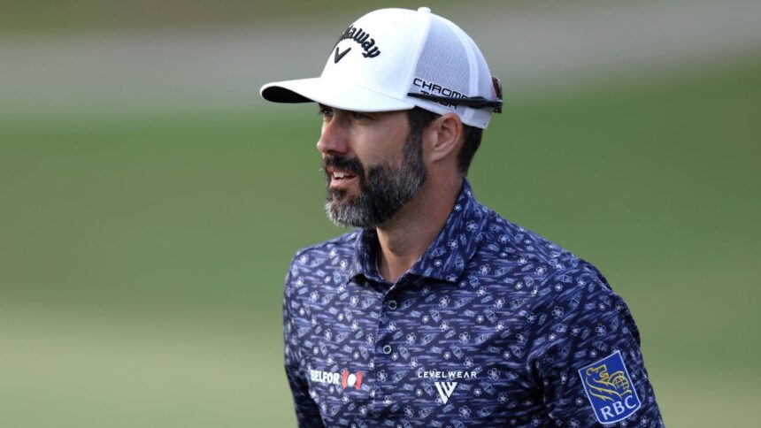 Adam Hadwin leads in Bermuda as he looks to retain PGA Tour card