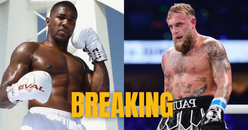 Anthony Joshua to Face Jake Paul in Professional Heavyweight Bout on December 19