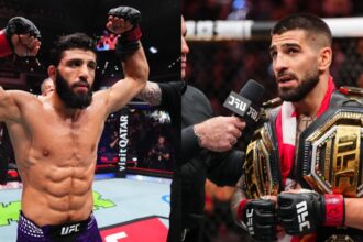 Arman Tsarukyan and Ilia Topuria