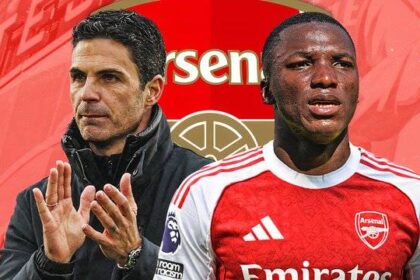 Arsenal have already signed Caicedo for a transfer fee of £45 million less than Rice's.