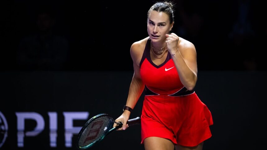 Aryna Sabalenka, Jessica Pegula win in WTA Finals opening match