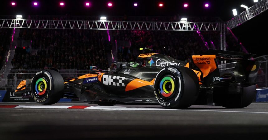 Both McLaren cars disqualified from Las Vegas GP
