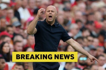 Liverpool manager Arne Slot