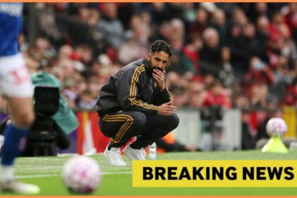 Ruben Amorim looks on, plus