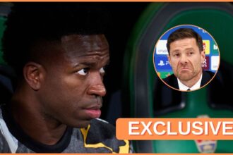 Vinicius Junior and Xabi Alonso