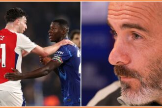 Declan Rice, Moises Caicedo, and Enzo Maresca