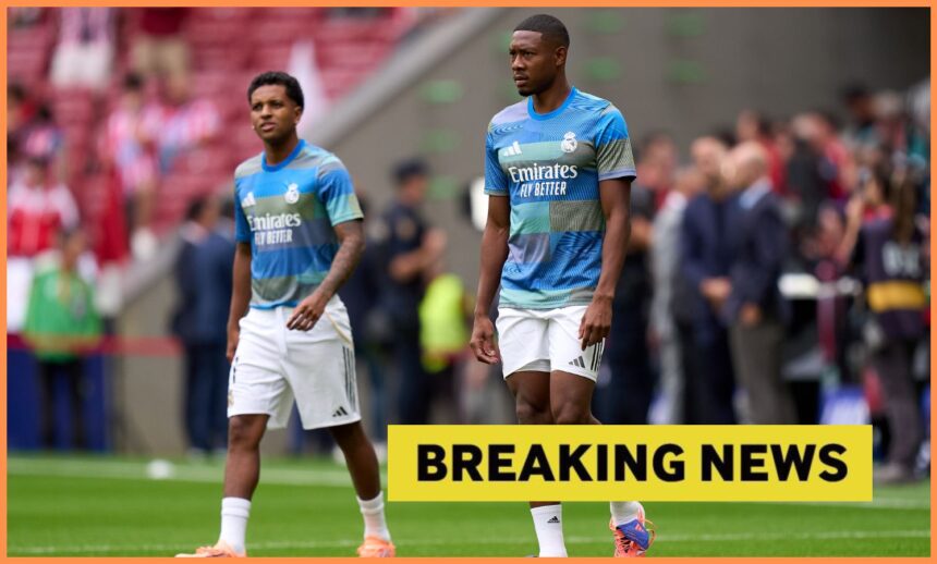 Rodrygo Goes and David Alaba