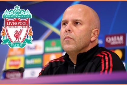 Liverpool manager Arne Slot during a press conference