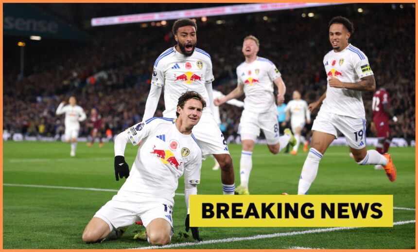 Leeds have the option to trigger the striker clause in January