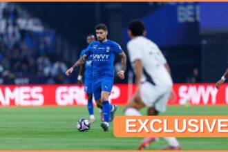 Ruben Neves in action for Al Hilal