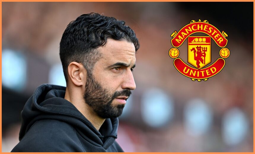 Manchester United manager Ruben Amorim