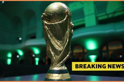 World Cup trophy and