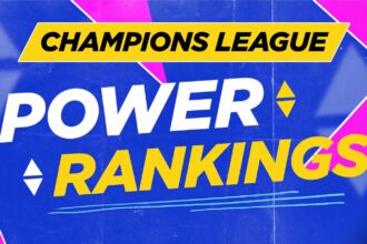Champions League Player Power Ranking 2025/26