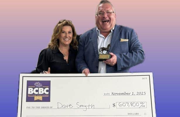 Dave Smith wins 2025 Breeders' Cup Betting Challenge
