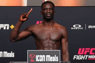 David Onama Stunned by the Impact of Being in a UFC Main Event Position