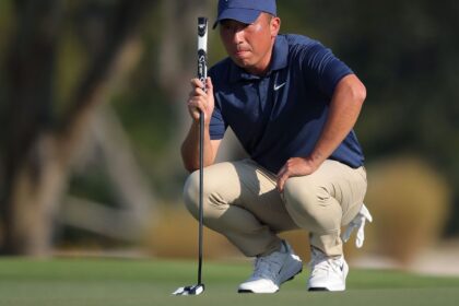 Doug Jim ties course record 60 to lead RSM Classic