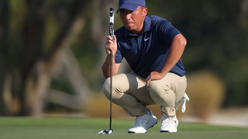 Doug Jim ties course record 60 to lead RSM Classic