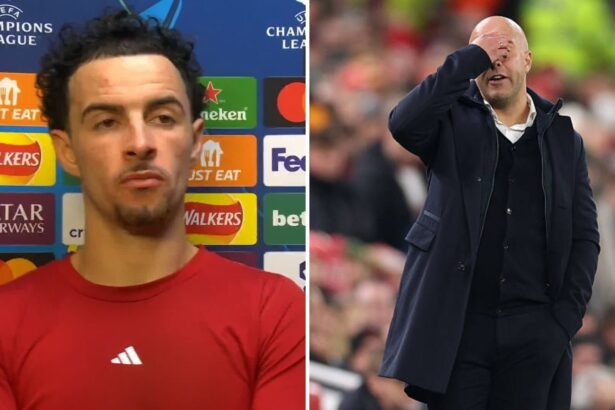 'Unacceptable': Curtis Jones gets X-rated in brutally honest interview after 4-1 humiliation at Anfield