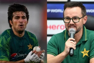 Mohammad Wasim Jr and Mike Hesson