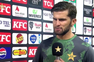 Shaheen Afridi reacts to Pakistan's defeat