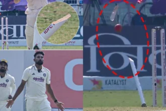 Mohammed Siraj shatter stump