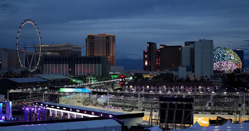 Four-way pole fight begins for Las Vegas GP
