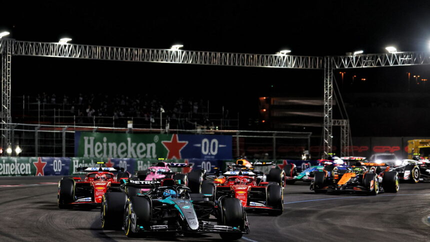 How to watch the 2025 F1 Las Vegas Grand Prix: TV channels and live streams