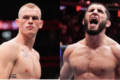 Ian Machado Garry and Islam Makhachev