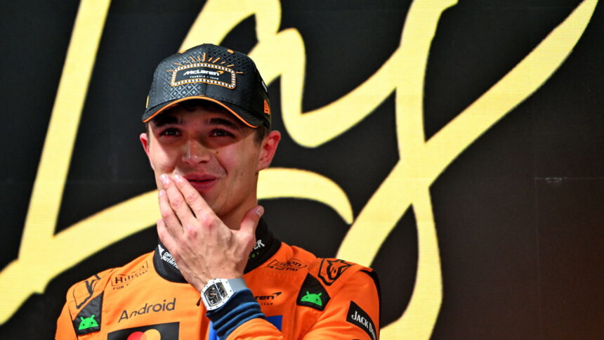 Lando Norris admits major mistake at Las Vegas Grand Prix and drops F-bomb