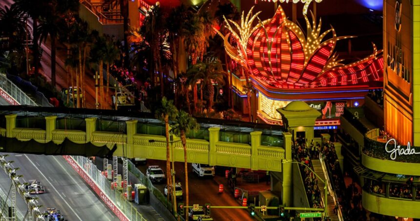 Lapping around Las Vegas with Mercedes' Andrew Shovlin