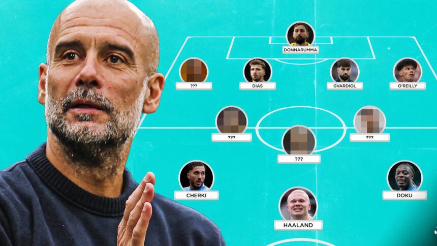 Man City's dream line-up from January onwards