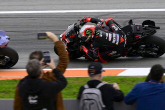 Marco Bezzecchi: "This is why we lost so many places" in the Valencia MotoGP sprint