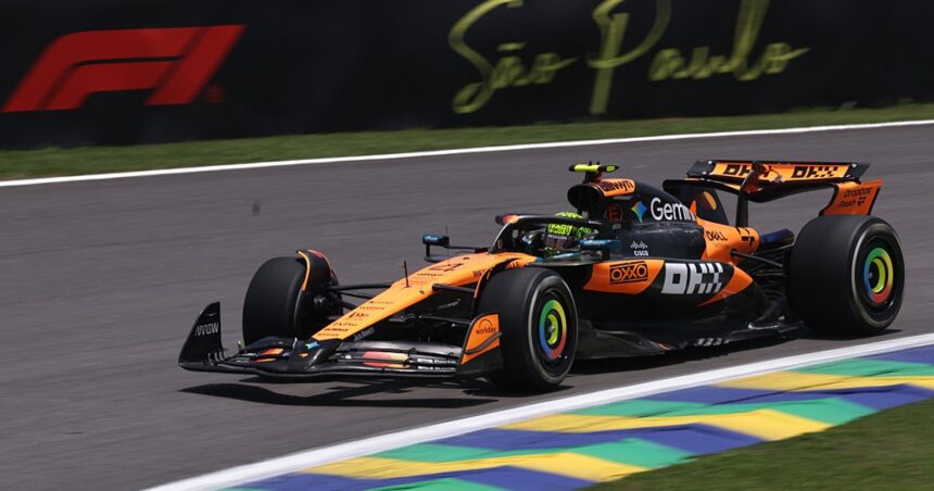 Norris beats Piastri in São Paulo GP practice